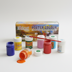 Kidco Poster Colors Set Mix Colors – Pack of 12