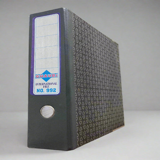 Box File with Steel Rings - Durable and Practical Storage Solution