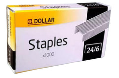 Dollar Stapler Pins Medium – 24/6 (1x1000)
