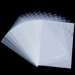 L Shape Folder/Transparent L File/Plastic L-File