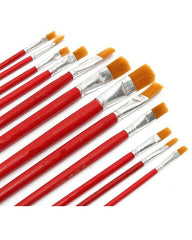 Bristol Paint Brushes – Assorted Sizes (Pack of Brushes)