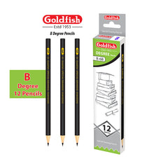 Goldfish Drawing Pencils – 2B/4B/6B (Pack of 12)