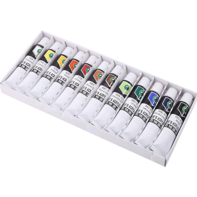Maries Acrylic Colour Tube – 12 Color Pack