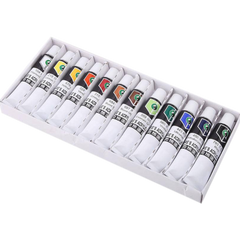 Maries Acrylic Colour Tube – 12 Color Pack