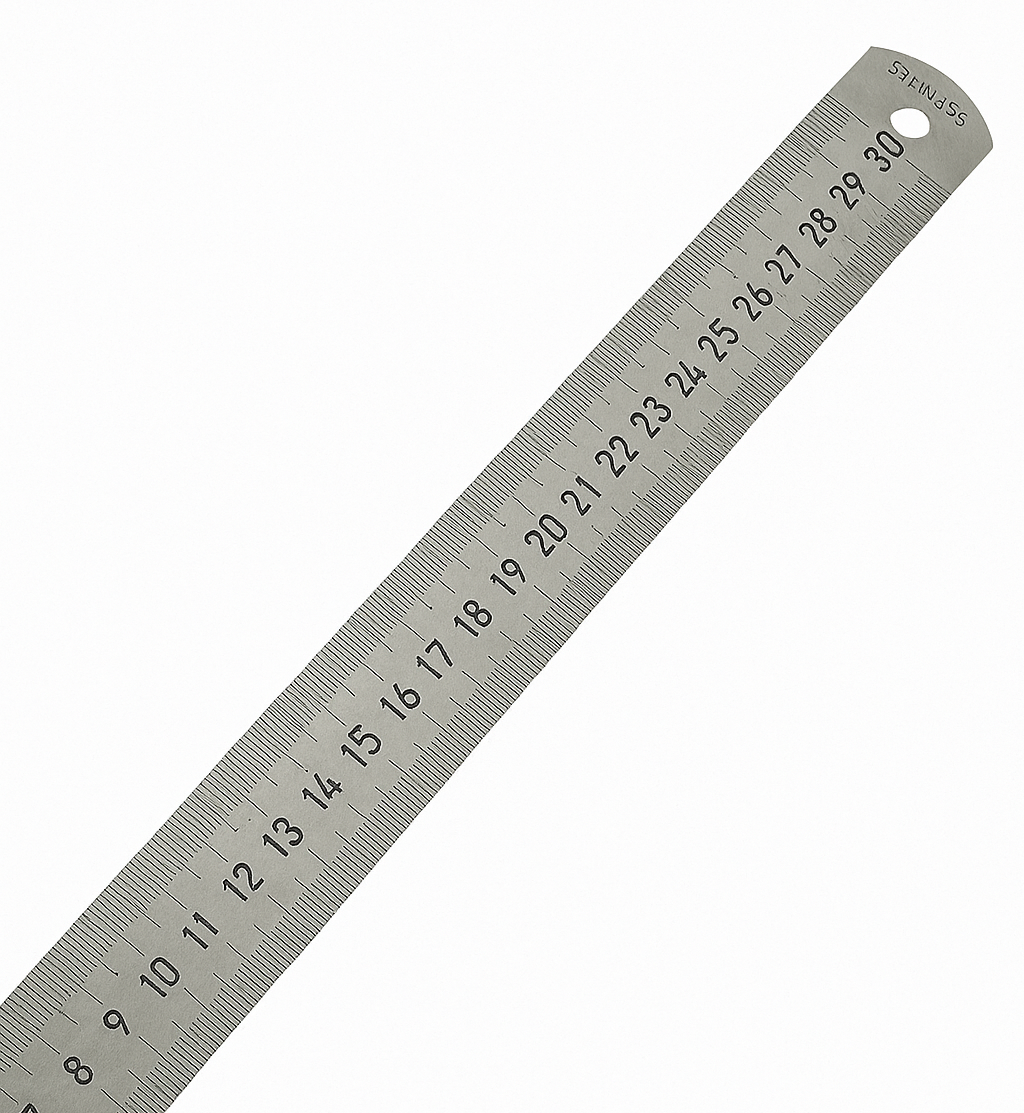 Steel Ruler Durable Measuring Scale