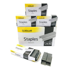 Dollar Stapler Pins Medium – 24/6 (1x1000)