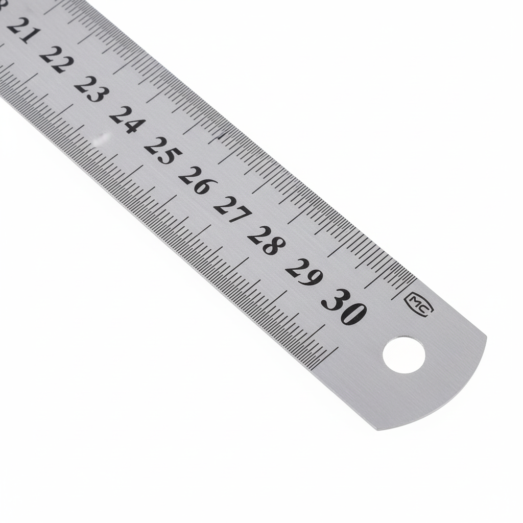 Steel Ruler Durable Measuring Scale