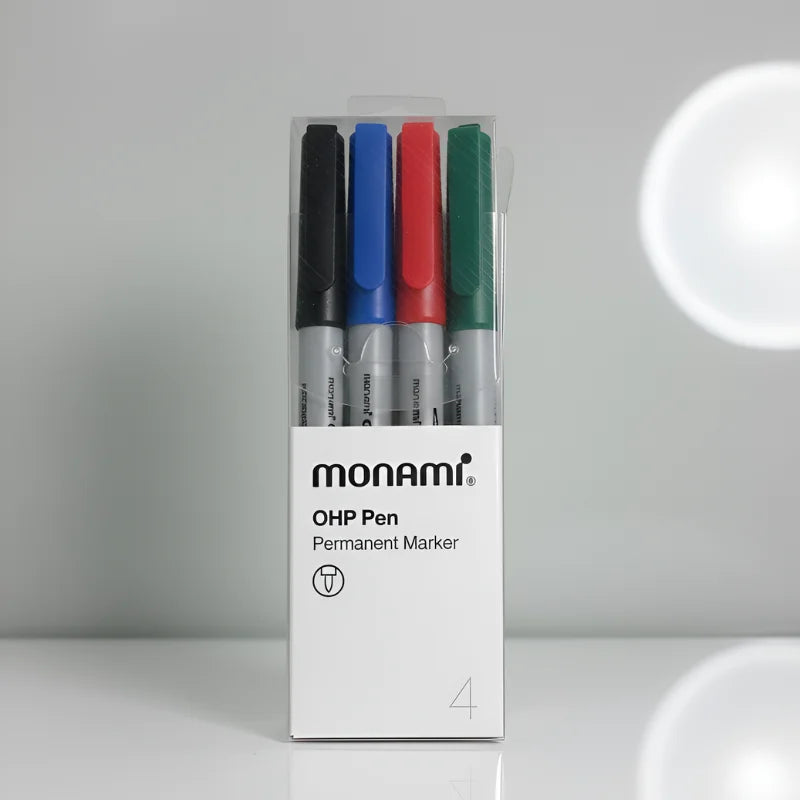 Monami Permanent OHP Marker Set