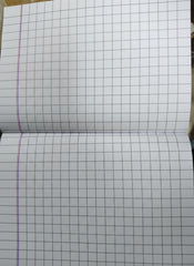 Notebook – Medium Size (50 Pages, 70gsm Paper, 250gsm Bleach Card Cover)