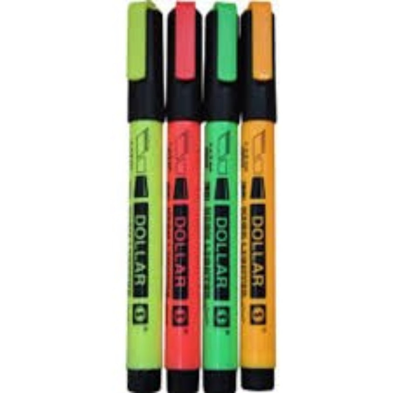 Highlighters & Fluorescent Marker Dollar