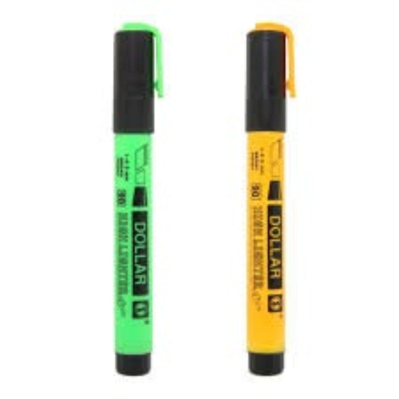 Highlighters & Fluorescent Marker Dollar