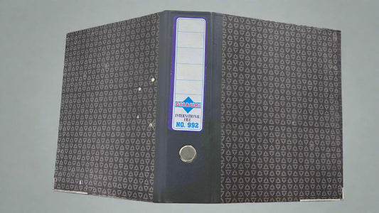 Box File with Steel Rings - Durable and Practical Storage Solution