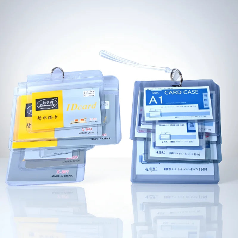 Transparent Protective Card Cover