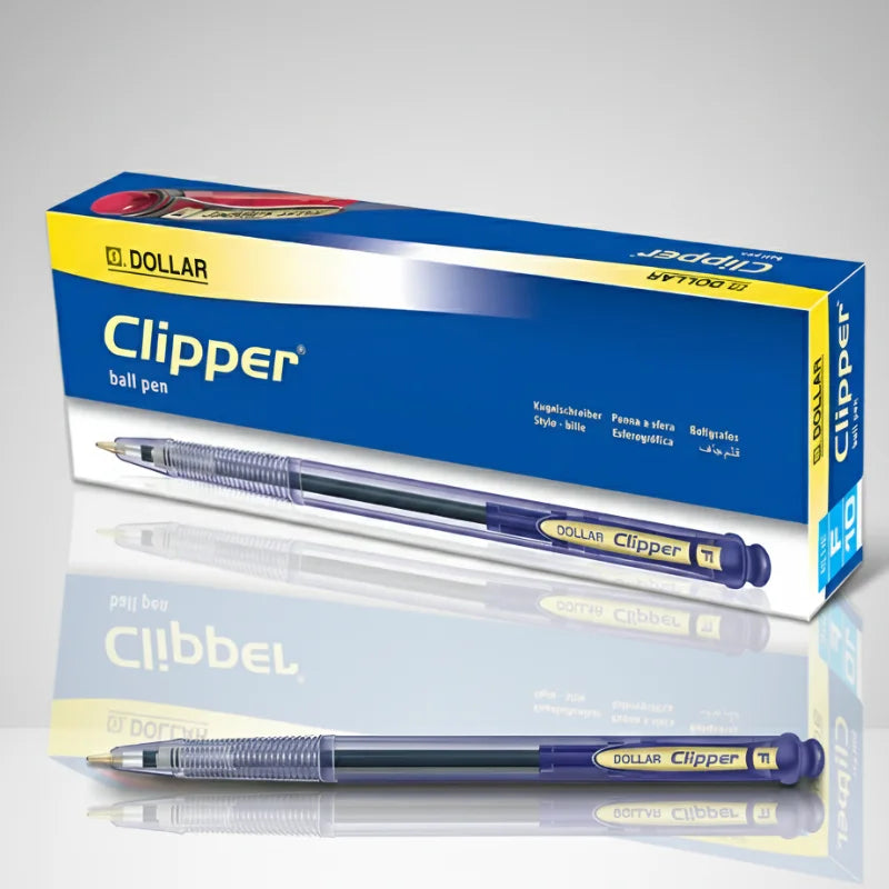 Dollar Clipper Ball Point Pen – Pack of 10