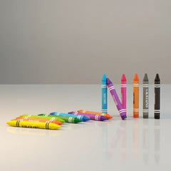 Crayons Colors Pack of 12 Pcs- Good Quality Product for Fine Arts