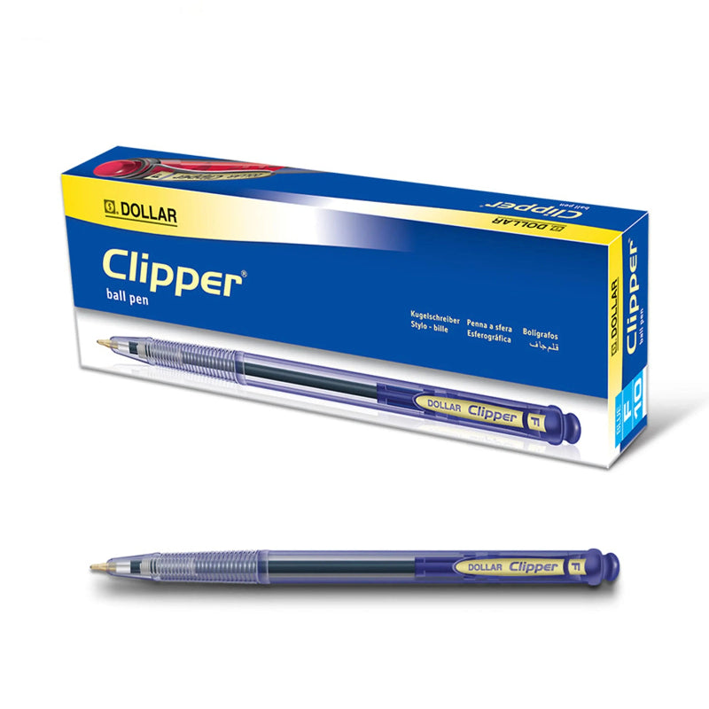 Dollar Clipper Ball Point Pen – Pack of 10