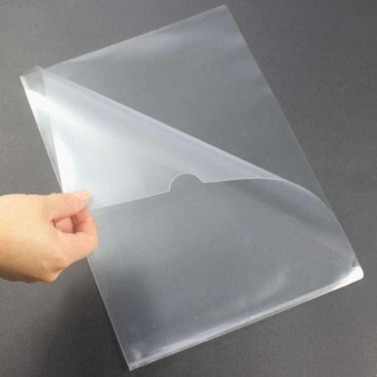 L Shape Folder/Transparent L File/Plastic L-File