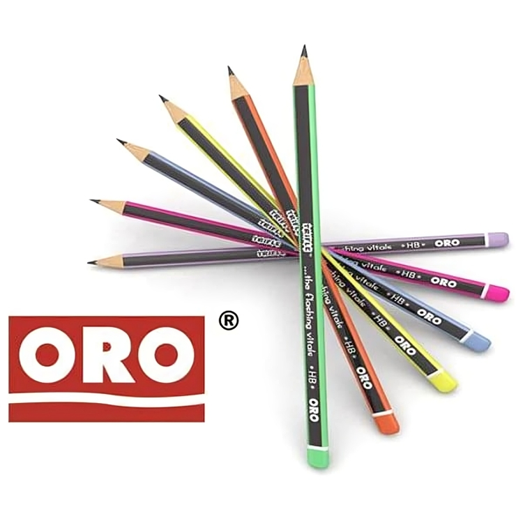ORO Brand 1 Pack of 12 Lead Pencils – Best Quality Lead Pencils for Writing and Drawing