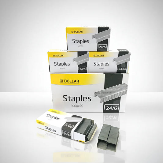 Dollar Stapler Pins Medium – 24/6 (1x1000)